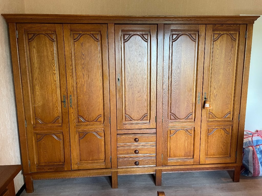Complete slaapkamer, Ophalen, Gebruikt, Tweepersoons, Retro