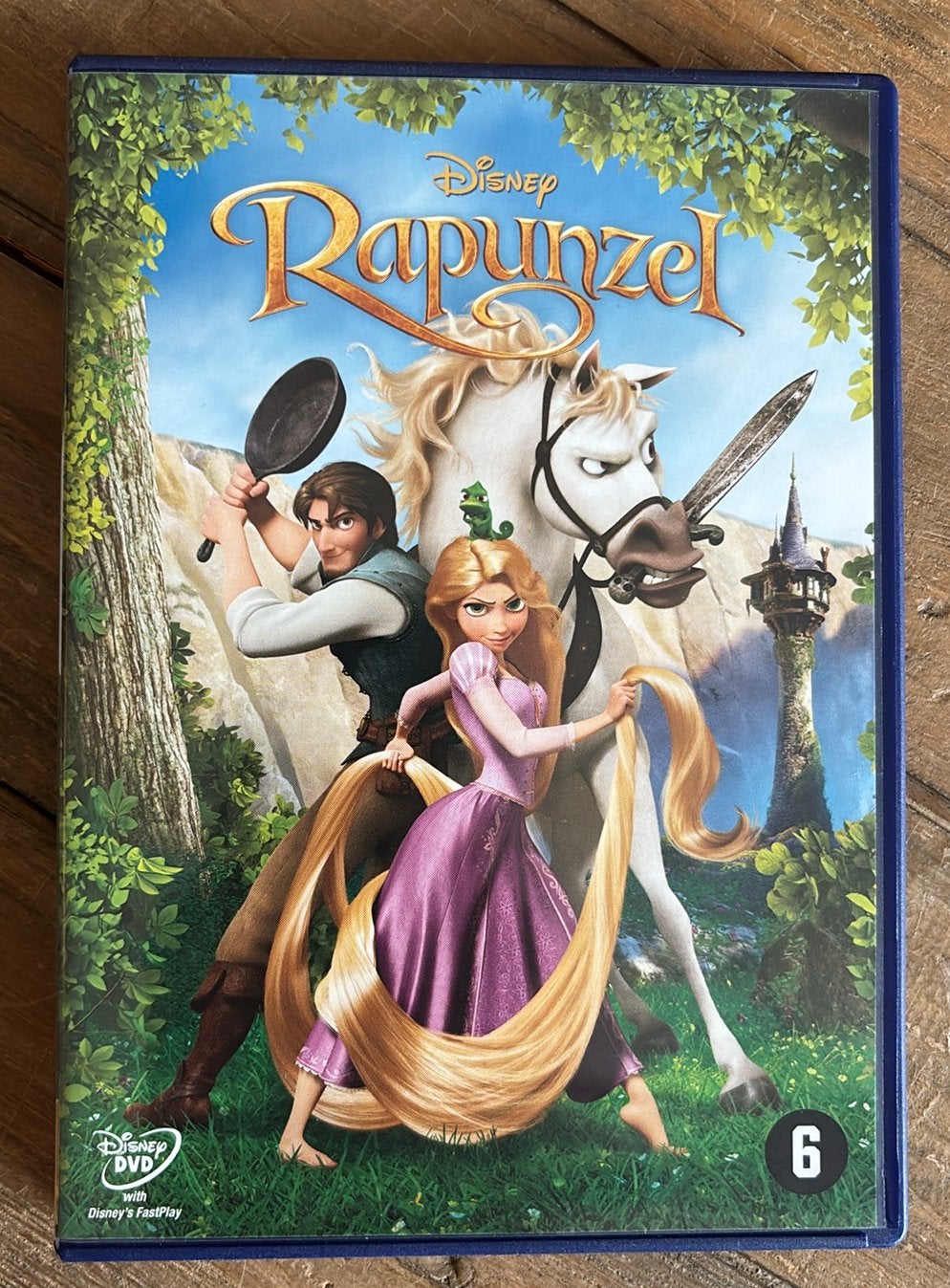 Disney DVD - Rapunzel, Cd's en Dvd's, Dvd's | Tekenfilms en Animatie, Vanaf 6 jaar, Ophalen of Verzenden, Zo goed als nieuw, Tekenfilm