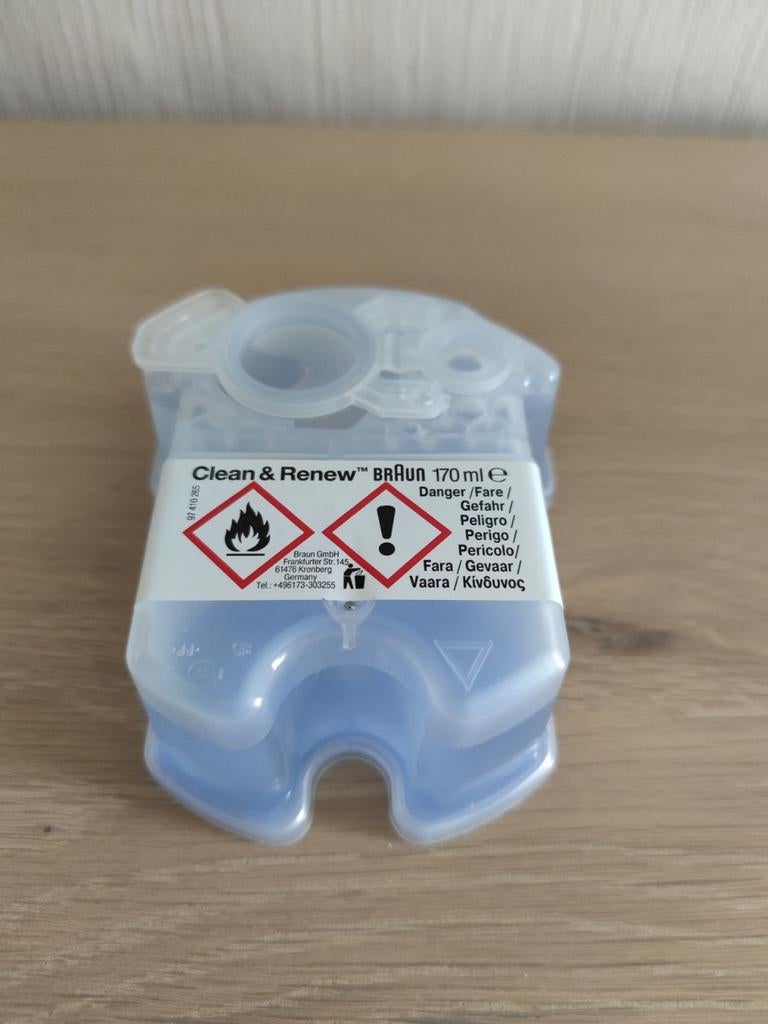 Cartouche nettoyante pour rasoir électrique Braun, Enlèvement, Neuf, Nettoyage