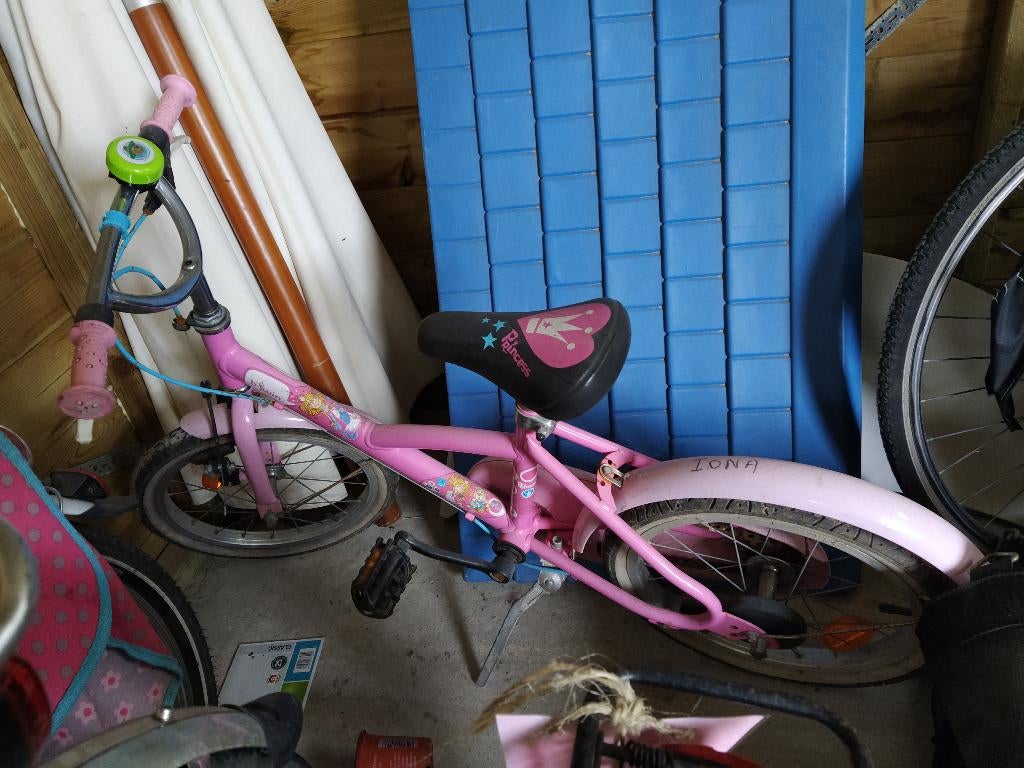 Princes meisjesfiets 16inch, Fietsen en Brommers, Ophalen, Gebruikt, Handrem, Btwin