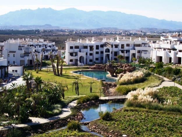 Appartement au rez-de-chaussée avec jardin, Immo, Village, 2 pièces, Appartement, Espagne