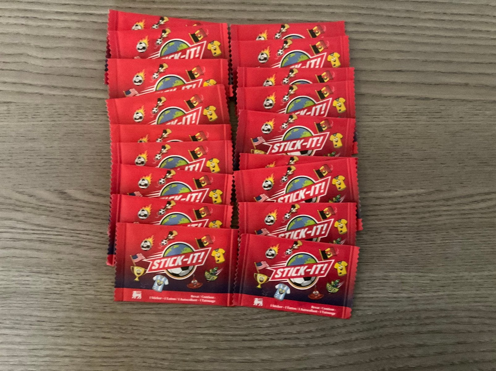 18 ongeopend stick-it, Verzamelen, Supermarktacties, Ophalen of Verzenden