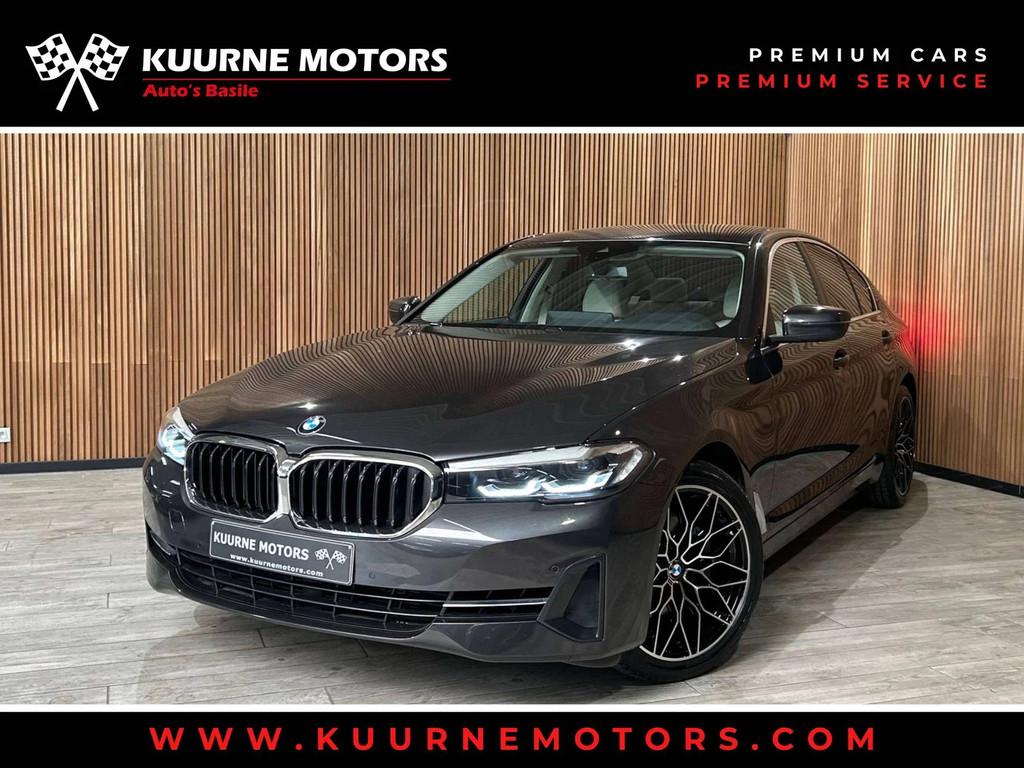 BMW 5 Serie 518 dA Berline Alu19"/Led/Leder/Cam/GpsPro/VerwZ, Auto's, BMW, 4 deurs, 4 cilinders, 136 pk, Leder