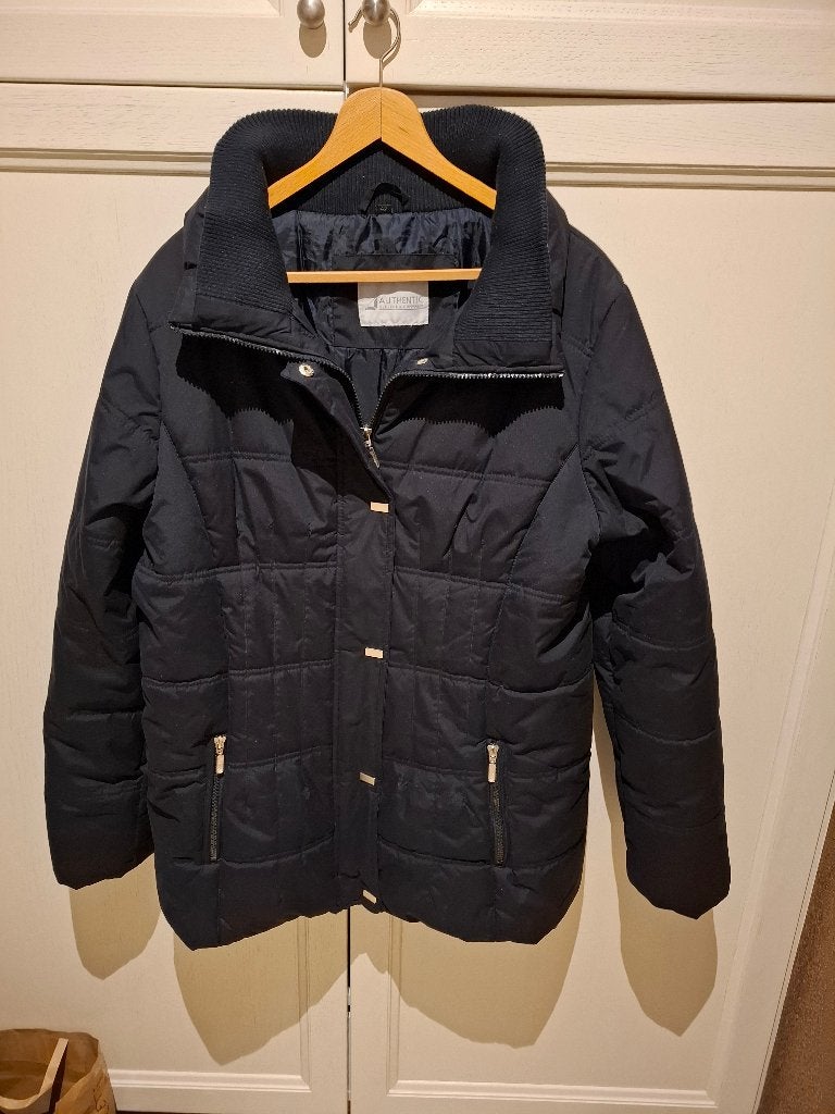 GILET BLEU FONCÉ POUR FEMME — TAILLE 42, Enlèvement ou Envoi, Comme neuf, Taille 42/44 (L), Bleu