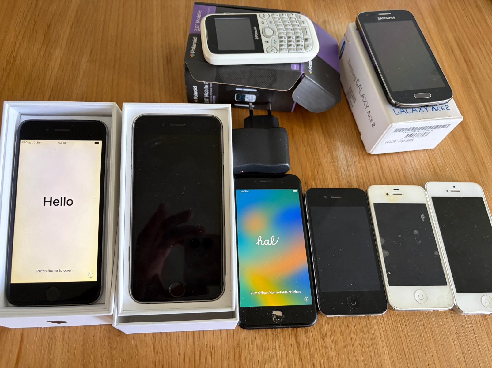Verzamelen iPhone 4s,4s,5,6,se, Telecommunicatie, Mobiele telefoons | Toebehoren en Onderdelen, Ophalen, Zo goed als nieuw