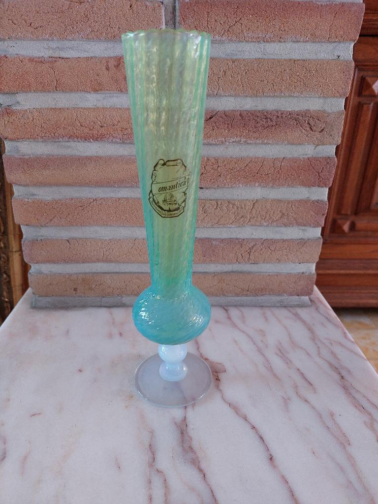 Vases en verre, Maison & Meubles, Enlèvement, Vert, Verre