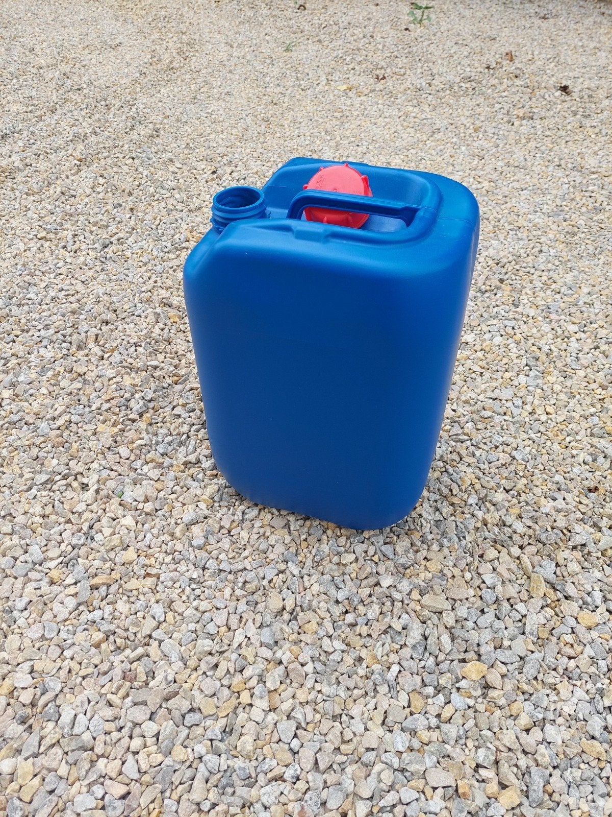 Blauwe bussen 20l sterke kwaliteit ideaal voor camping,bouw, Minder dan 75 liter, Ophalen, Zo goed als nieuw, Kunststof
