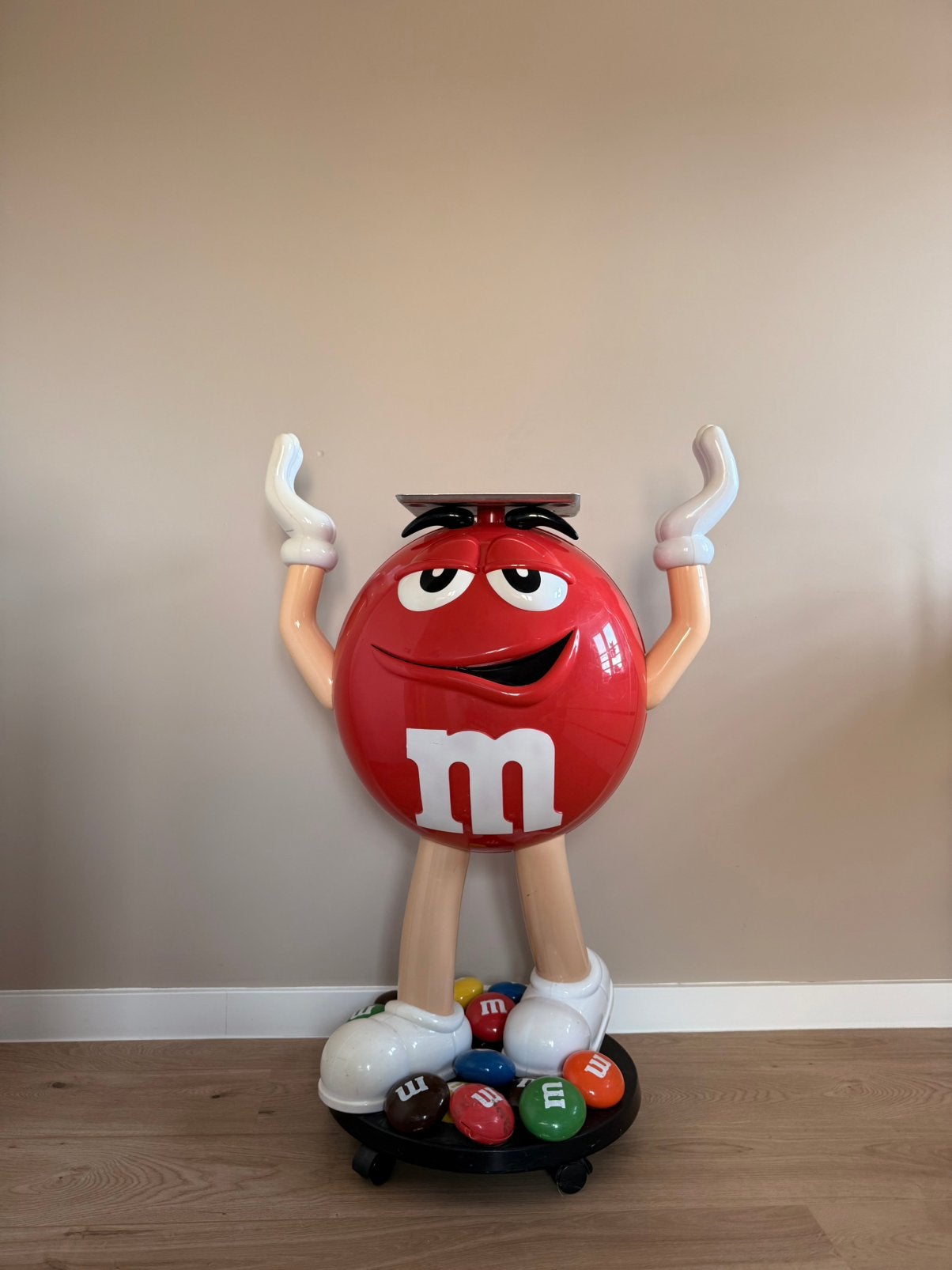 Présentoir publicitaire M&M XL, Panneau publicitaire, M&M, Enlèvement, Utilisé