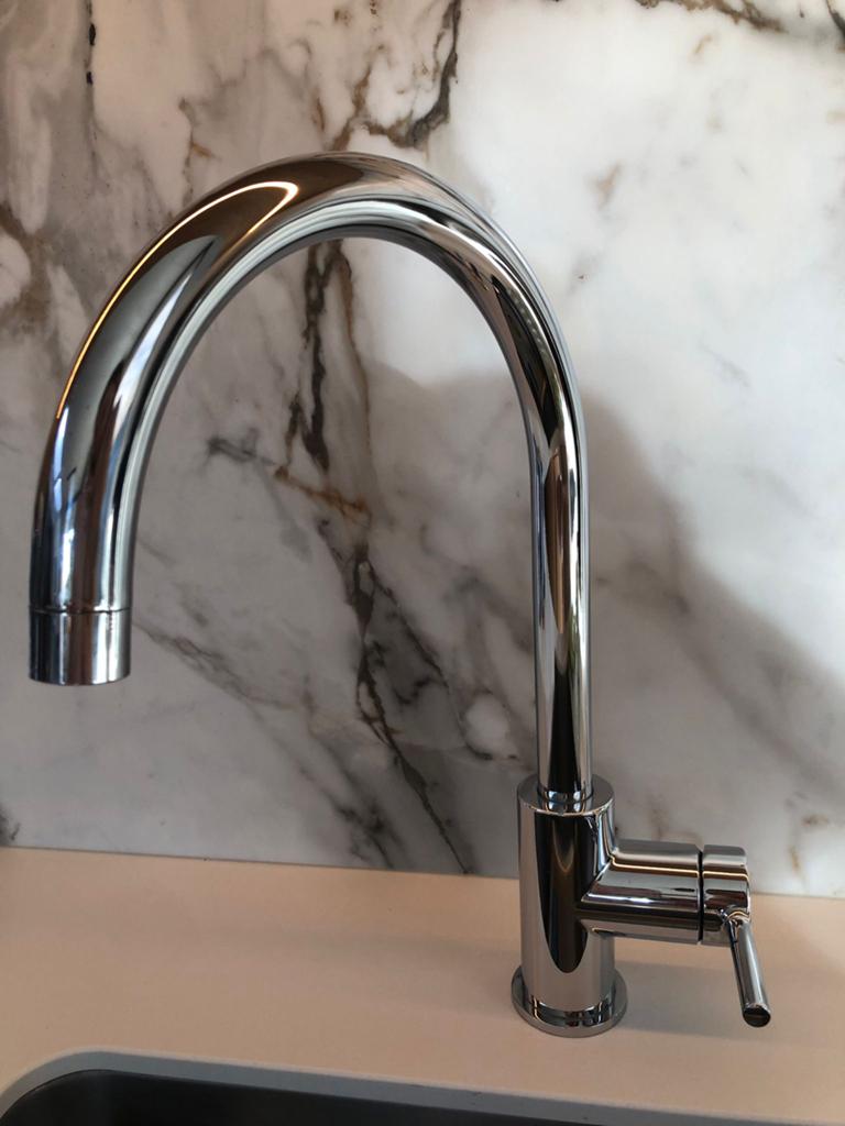 keukenkraan mengkraan Franke Lima, Doe-het-zelf en Bouw, Sanitair, Ophalen of Verzenden, Zo goed als nieuw, Chroom, Kraan