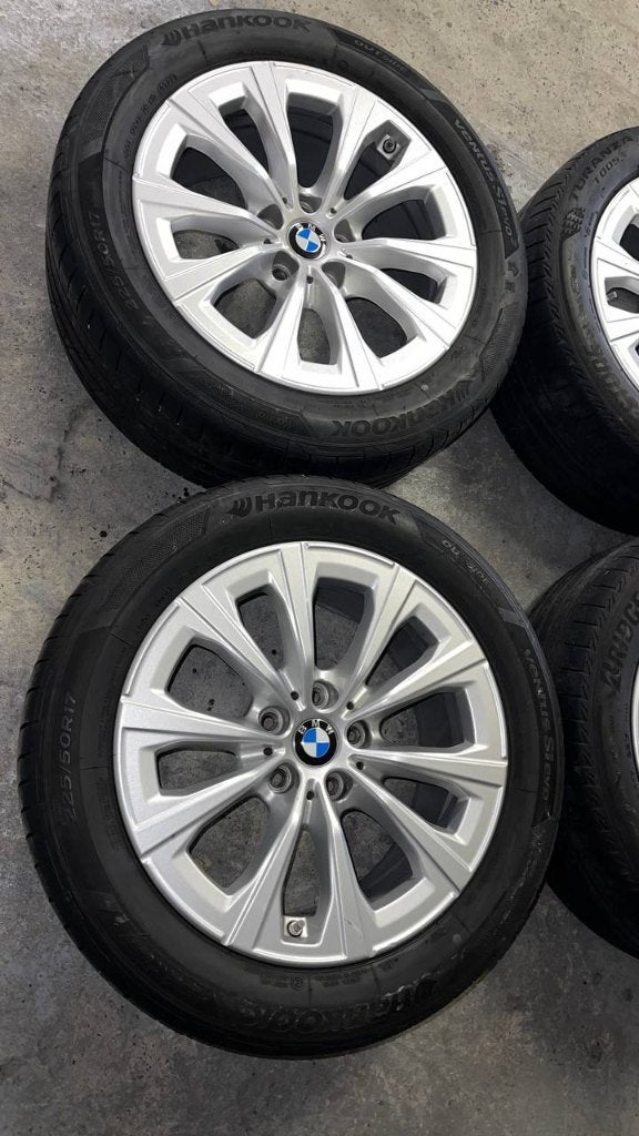 Jantes BMW origine 17" kit été série 3 et 4 G20 G21 G22 G23, Pneus été, 17 pouces, Enlèvement, Utilisé