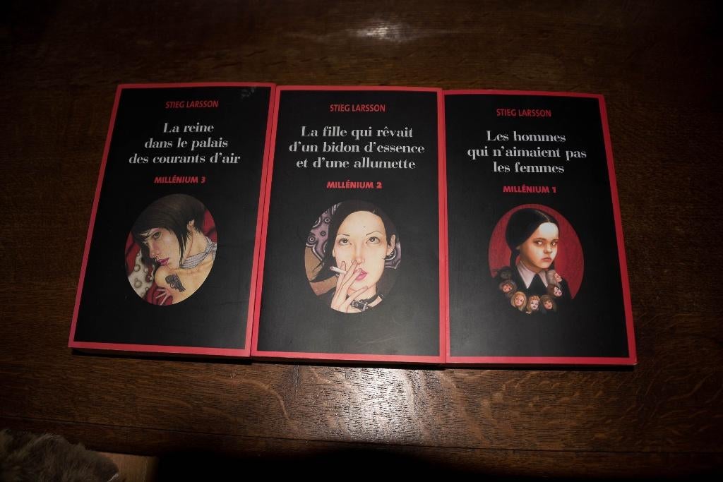 Trilogie Mikael Blomkvist de Stieg Larsson (Millenium), Enlèvement ou Envoi, Comme neuf, Scandinavie
