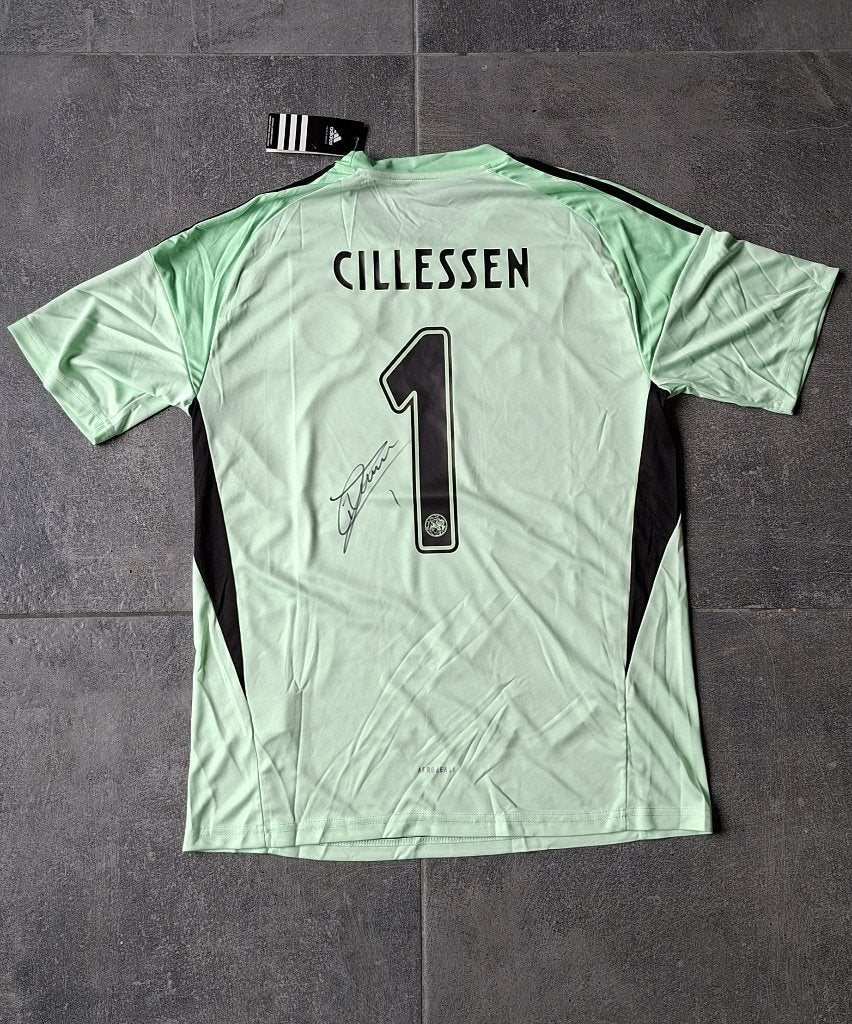 Shirt met originele handtekening; Jasper Cillessen # Ajax, Verzamelen, Verzenden, Nieuw, Shirt