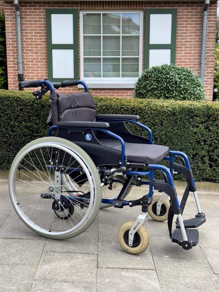 Empulse R20 – Aide à la poussée + fauteuil Vermeiren V300, Enlèvement ou Envoi, Pliant, Comme neuf, Fauteuil roulant électrique