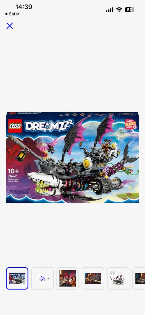 Lego dreamzzz haaienschip 71469, Enlèvement, Lego