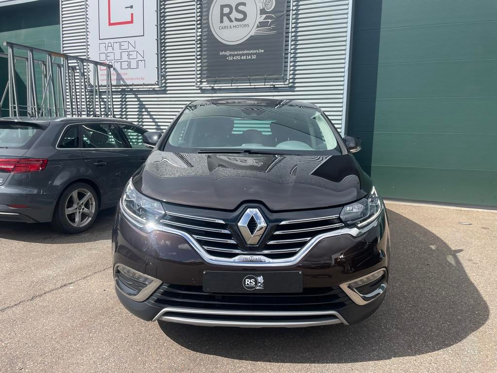 Renault Espace 1.6dci/Paris Initiale/ 7plaats/ 150dkm/Gekeur, Auto's, Monovolume, Gebruikt, Euro 6, Bruin