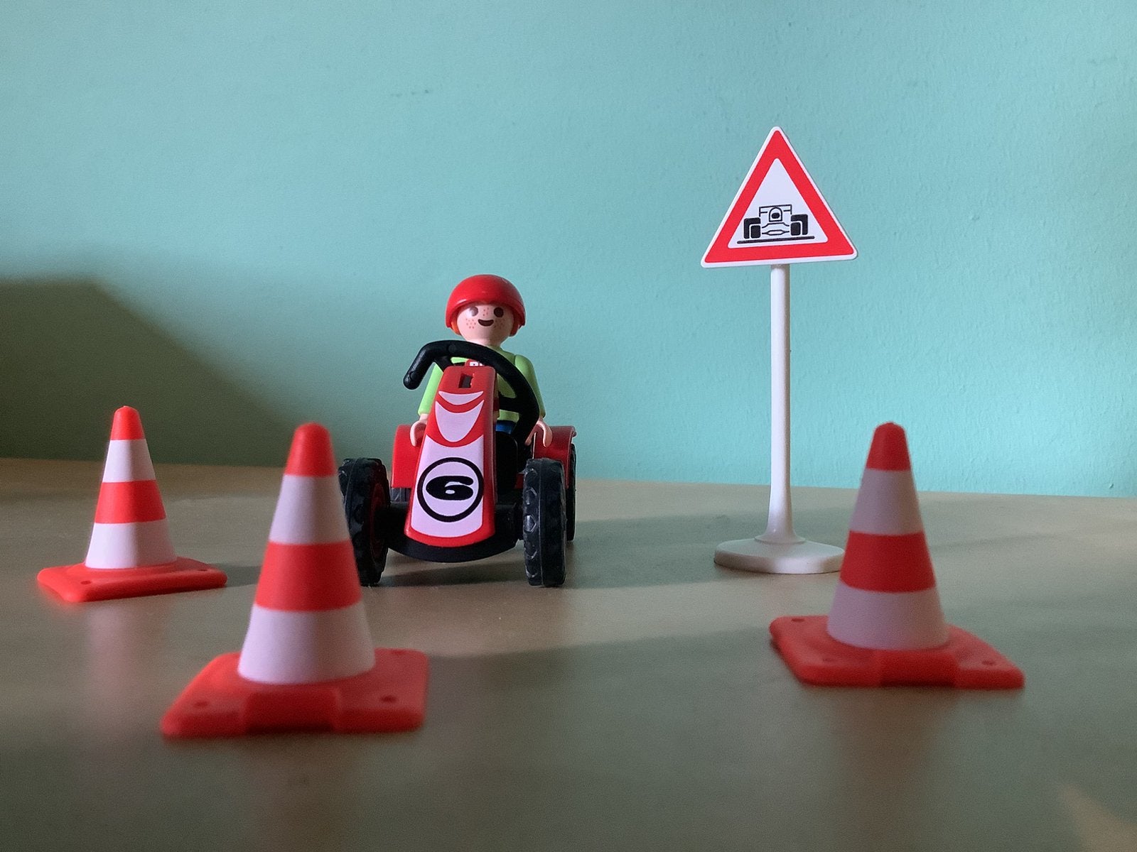 Playmobil - Enfant avec kart (4759), Enlèvement ou Envoi, Comme neuf