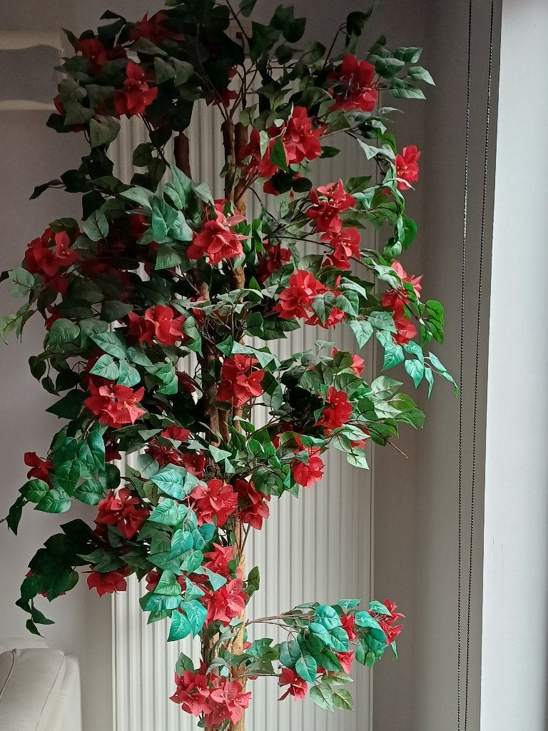 Decoratieve kunst-bougainvillea ( 2 stuks ), Huis en Inrichting, Ophalen, Zo goed als nieuw
