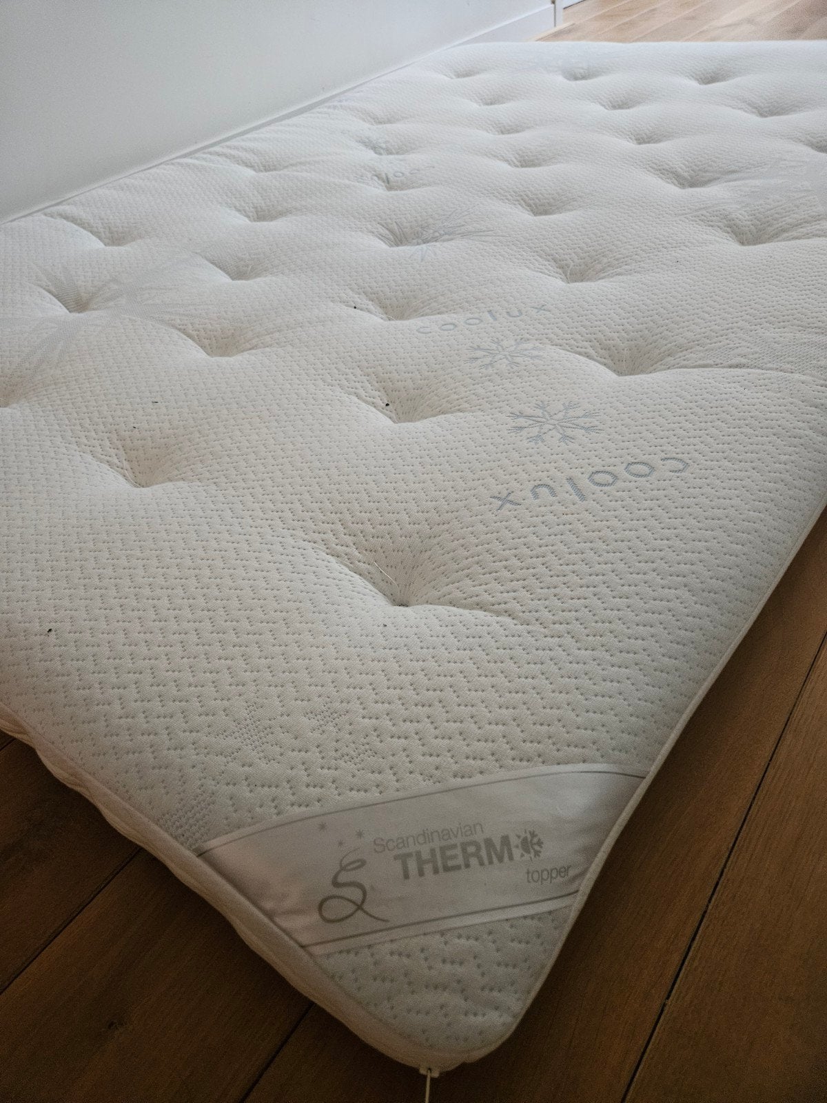 Sleepy Scandinavian Topper Thermo Latex, Matelas, Queen size, Enlèvement, 200 cm