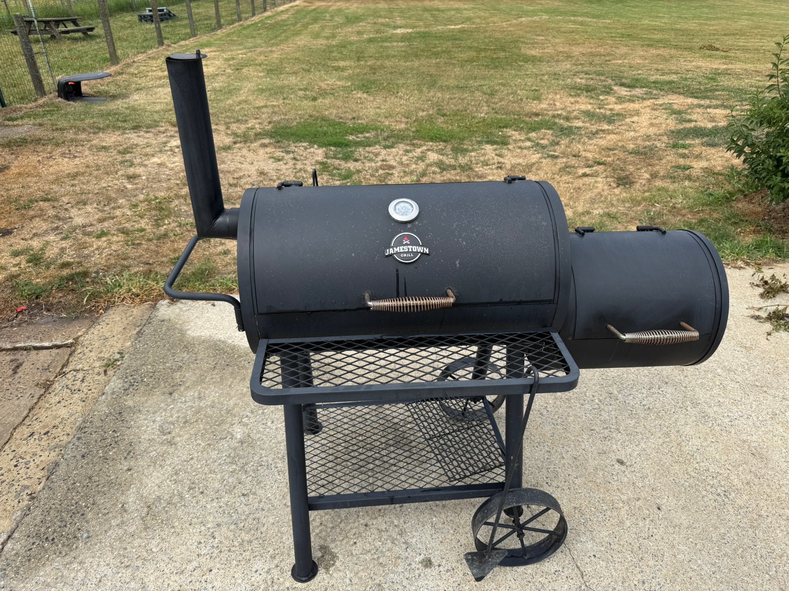 Bbq smoker, Ophalen, Gebruikt