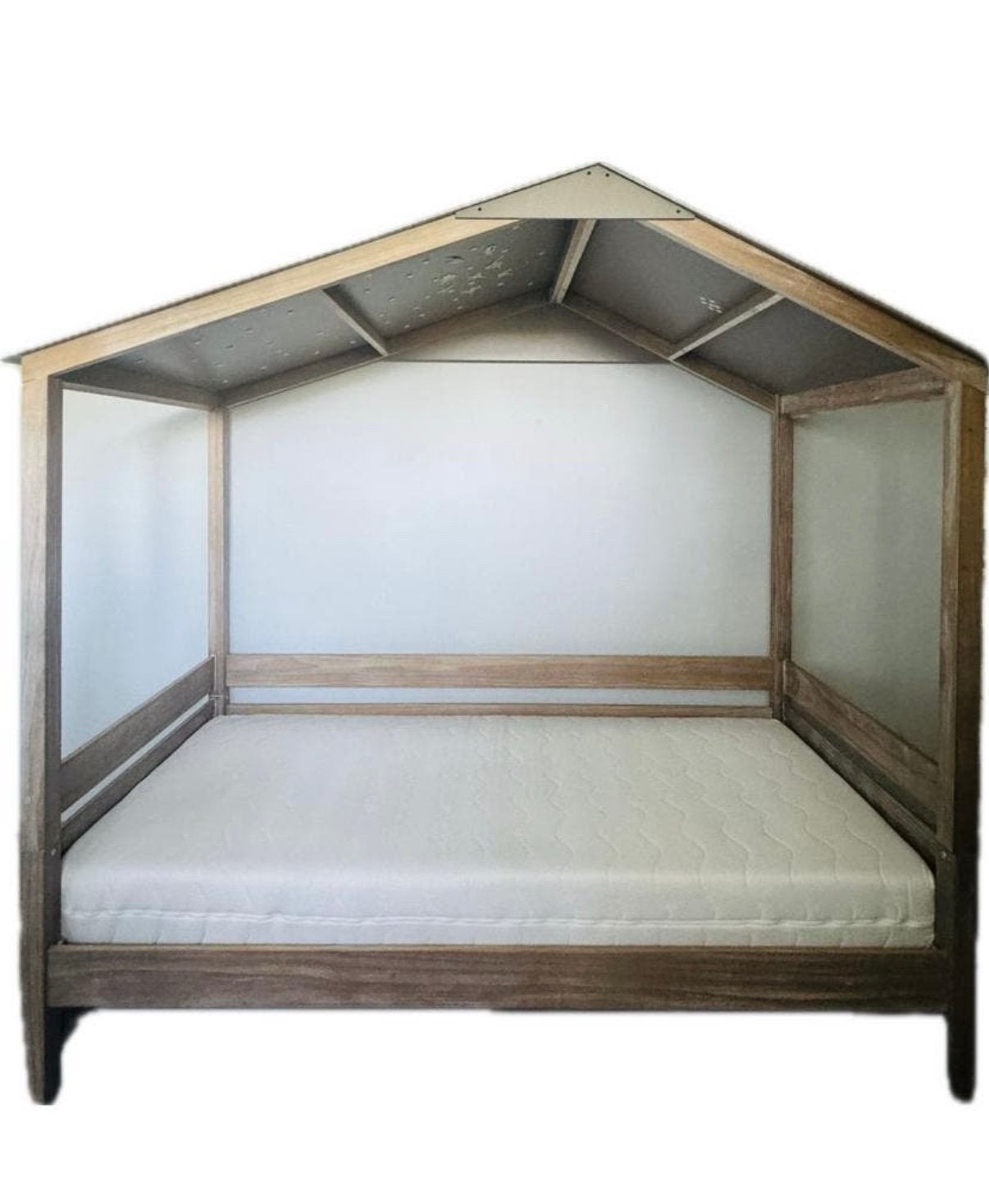 Kinderbed met of zonder dak Maison du Monde, Ophalen, Zo goed als nieuw, Matras