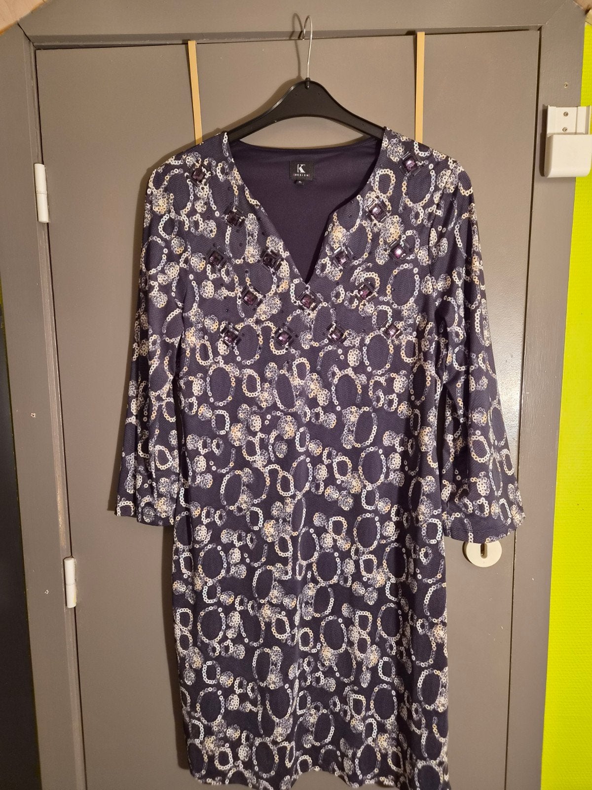kleedje k-design maat XL, Kleding | Dames, K-design, Blauw, Maat 46/48 (XL) of groter, Ophalen of Verzenden