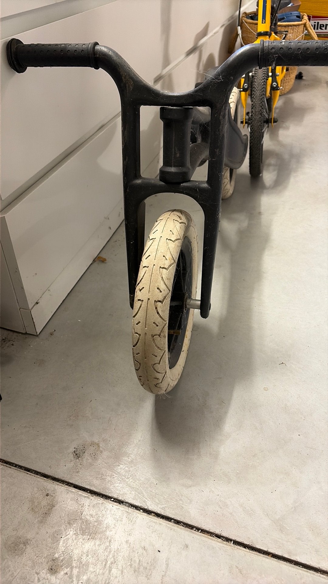 Loopfiets, Ophalen, Gebruikt