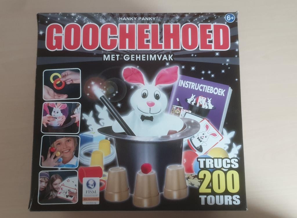 Goochelhoed Hanky Panky, Kinderen en Baby's, Speelgoed | Educatief en Creatief, Ophalen of Verzenden, Zo goed als nieuw