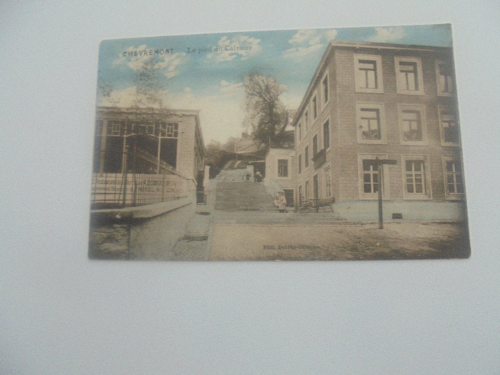 chevremont - le pied du calvaire, Envoi, 1920 à 1940, Affranchie, Liège