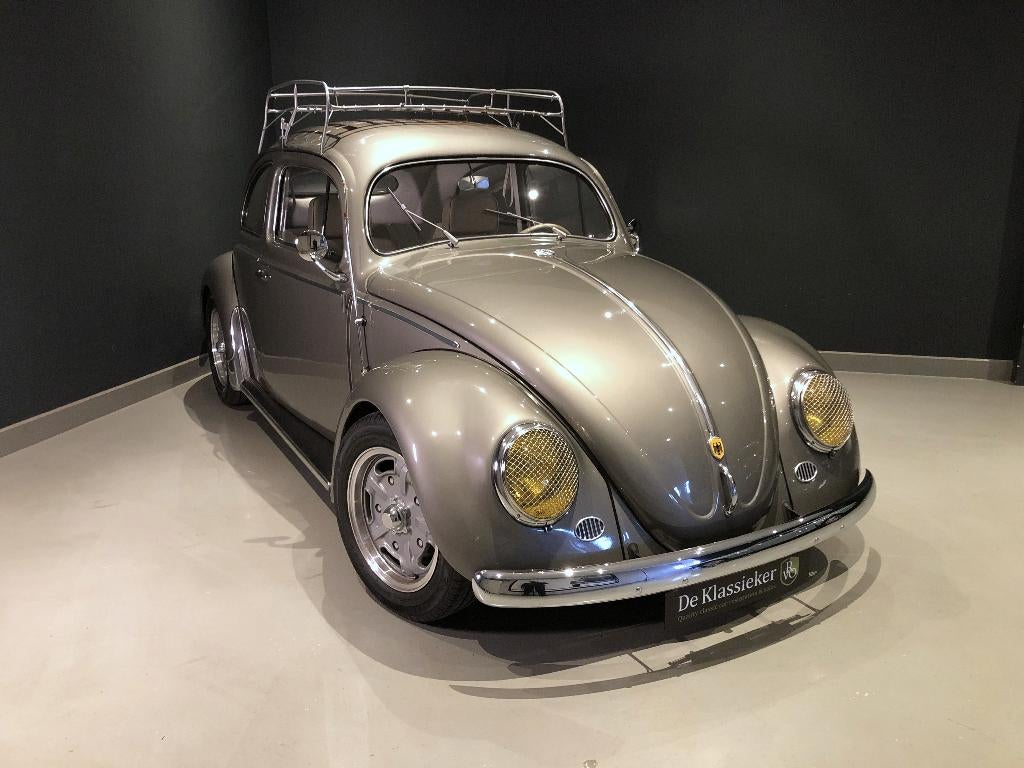 Te Koop Ovaal kever uit 1956, Auto's, 4 zetels, Volkswagen, Bedrijf, Grijs