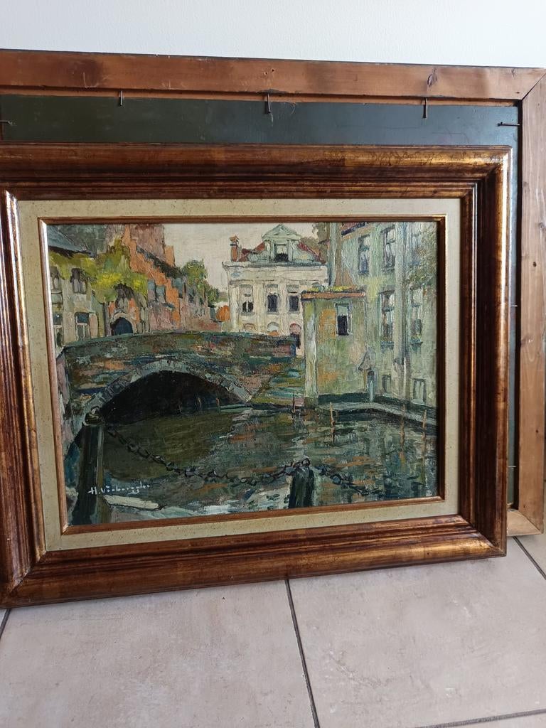 Tableau herman verbrugghes, Antiquités & Art, Enlèvement ou Envoi