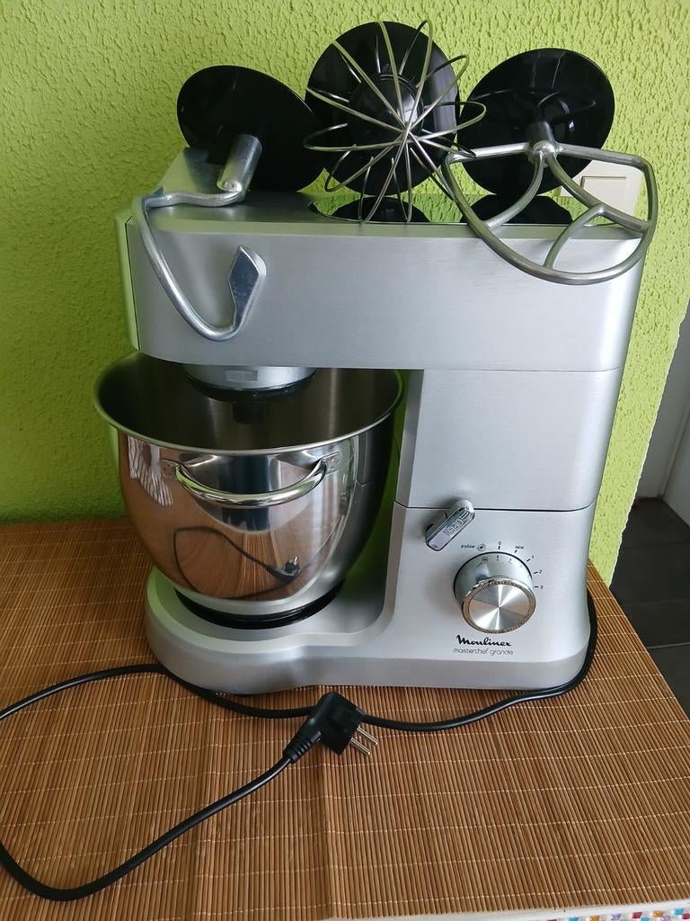 Robe moulinex masterchef, Elektronische apparatuur, Keukenmixers, Zo goed als nieuw, 4 liter of meer, 3 snelheden of meer, Vaatwasserbestendig
