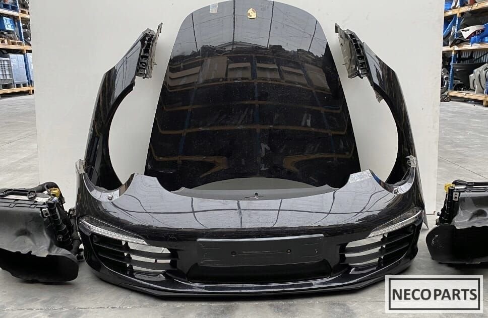 PORSCHE CARRERA 991 911 VOORKOP BUMPER LED XENON KLEUR C9Z, Gebruikt, -, Porsche, Ophalen of Verzenden