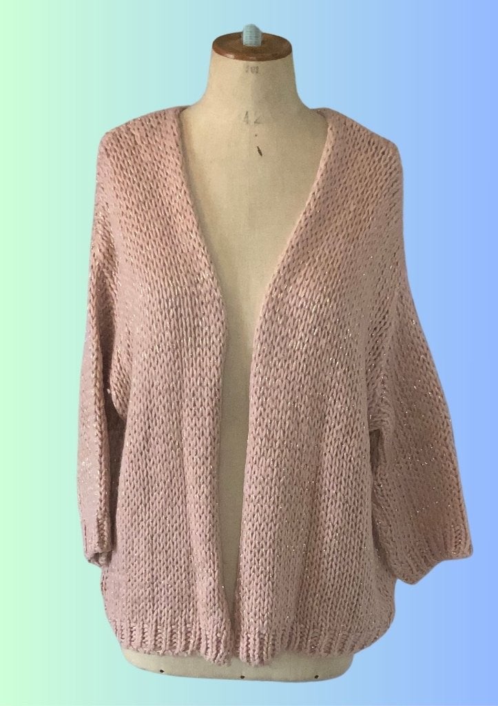 Bernadette gilet, cardigan TU, Verzenden, Gedragen, Maat 46/48 (XL) of groter, Roze