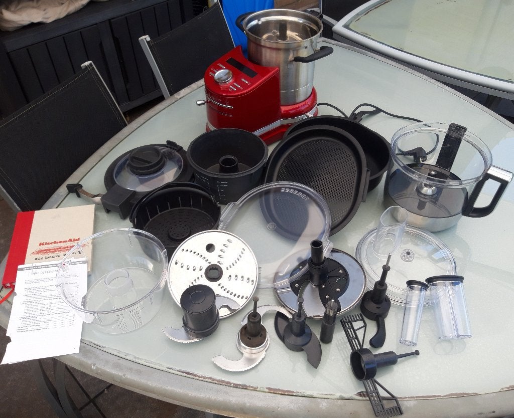 Kitchenaid artisan cook processor, Electroménager, Résiste au lave-vaisselle, Enlèvement, Utilisé, 3 vitesses ou plus