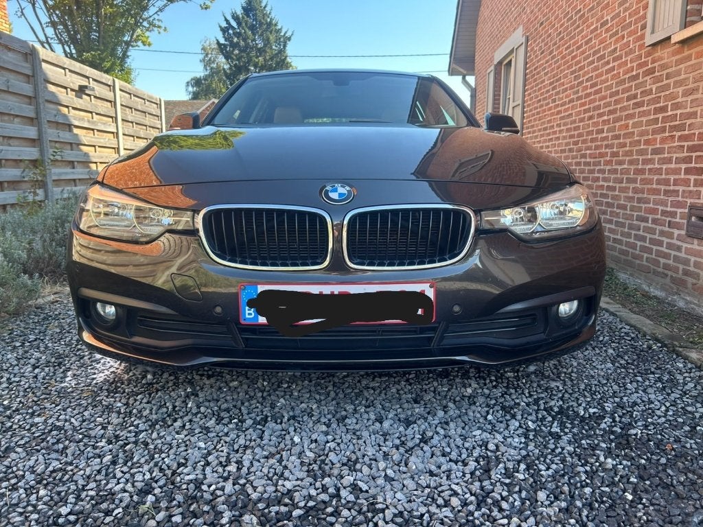 BMW 316d touring incl. winterbanden en rubberen matten, Auto's, BMW, Achterwielaandrijving, 1995 cc, Overige kleuren, Leder