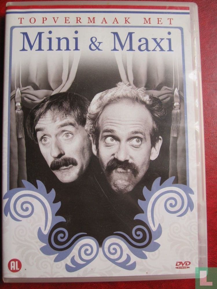 Topvermaak met Mini & Maxi, Cd's en Dvd's, Dvd's | Cabaret en Sketches, Mini & Maxi, Alle leeftijden, Ophalen of Verzenden, Nederlands