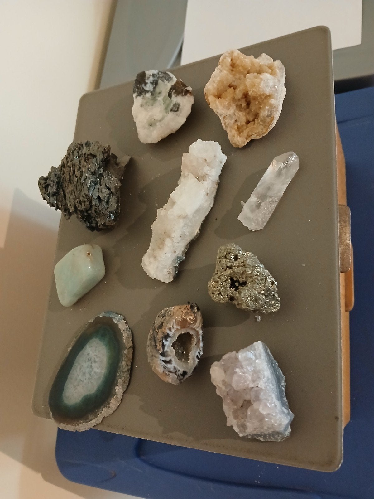 Différentes pierres et minéraux, Collections, Enlèvement, Minéral