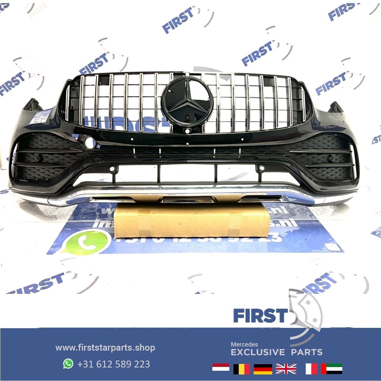 Mercedes GLC AMG BUMPER W253 C253 GLC43 AMG FACELIFT VOORBUM, Utilisé, -, Avant, -