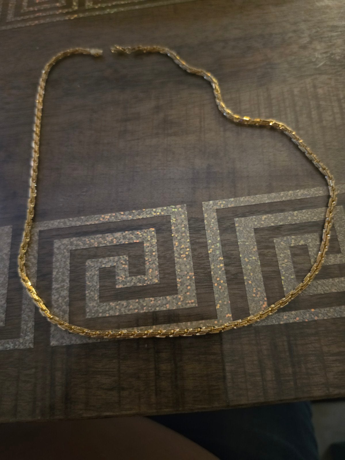 Ketting, Handtassen en Accessoires, Kettingen, Ophalen, Nieuw, Goud, Overige materialen