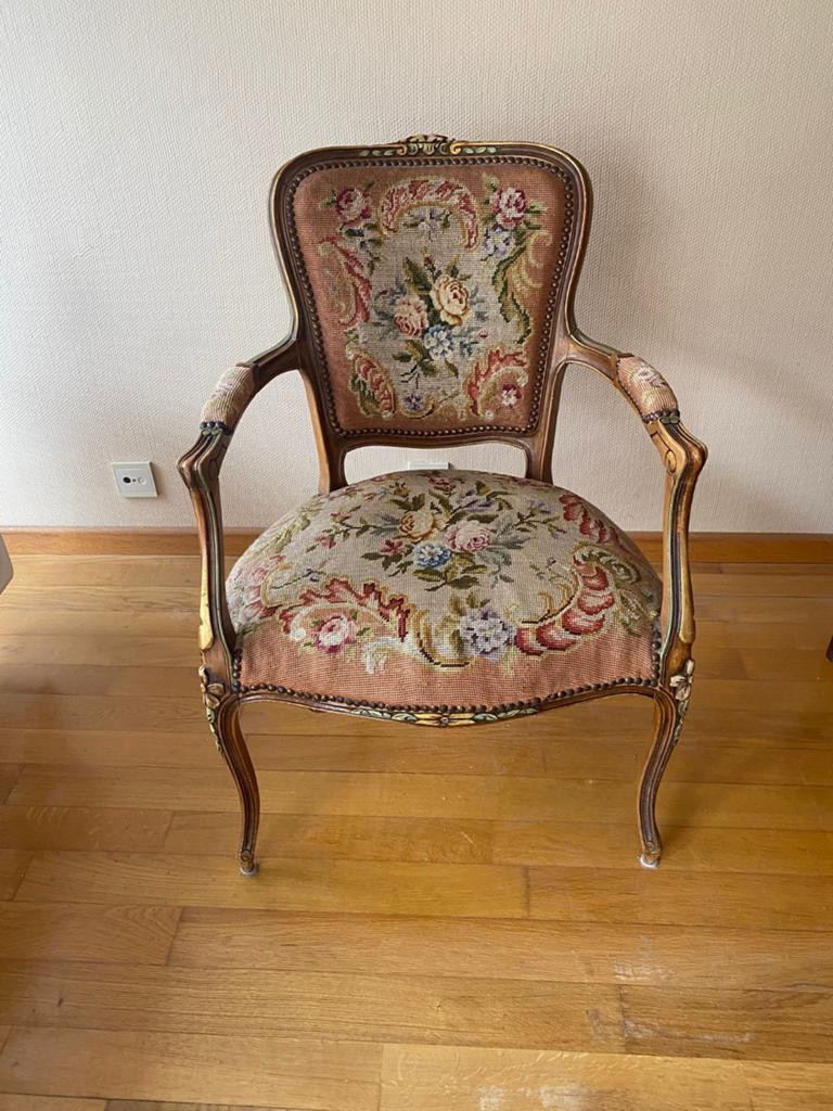 Zetel Louis XV stijl, Antiek en Kunst, Ophalen