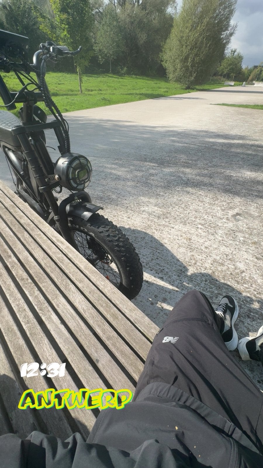 Fatbike ruilen tegen brommer stuur me!!, Enlèvement, Comme neuf