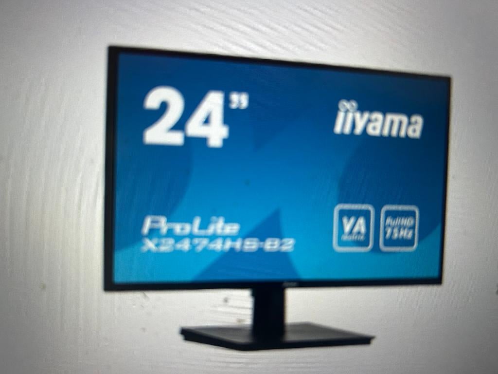 Écran IIyama 23,6 pouces, Informatique & Logiciels, Moniteurs, Utilisé, 61 à 100 Hz, HDMI, Rotatif, Inclinable, IPS, Full HD, 3 à 5 ms