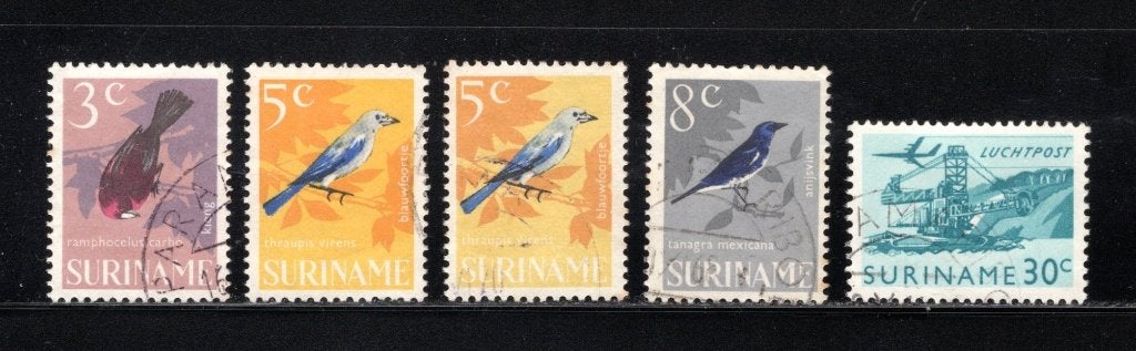 SURINAME Lot 1966 estampillé, Timbres & Monnaies, Timbres | Surinam, Envoi, Affranchi
