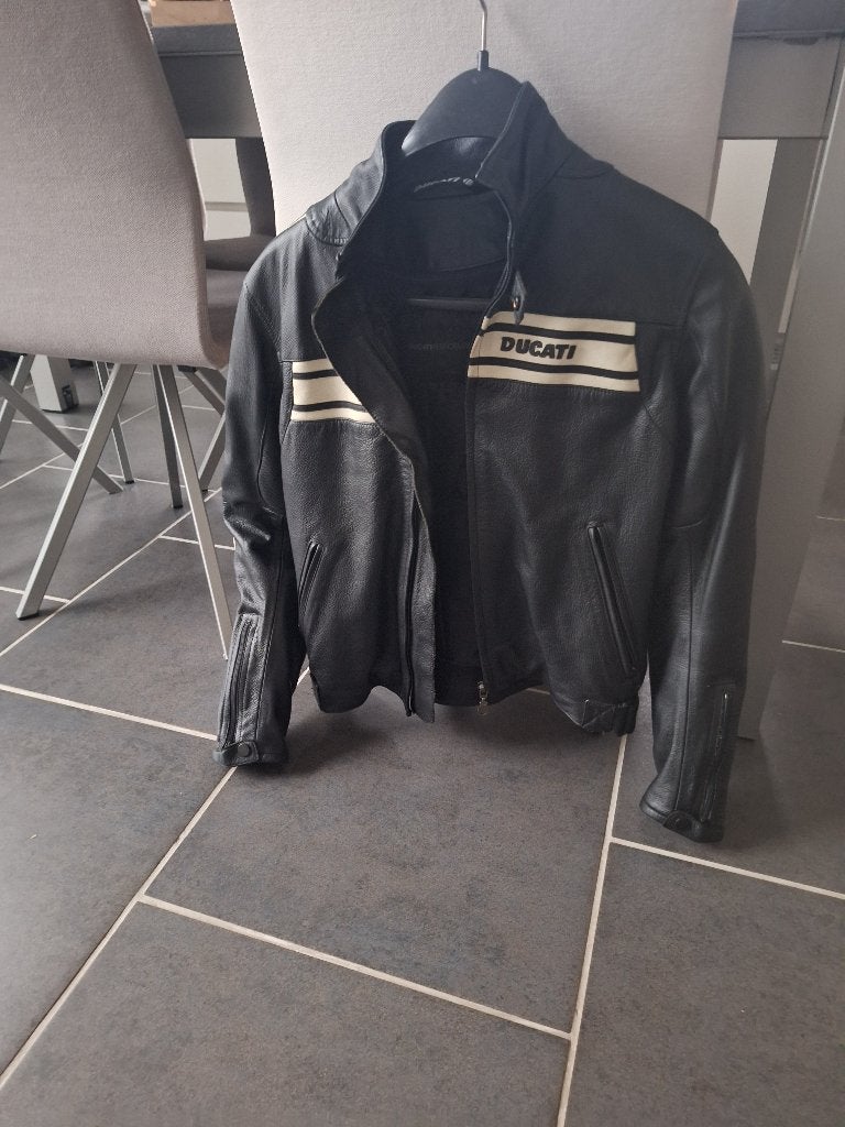 Ducati vest sportief en stijlvol, Taille 38/40 (M), Gris, Comme neuf, Enlèvement
