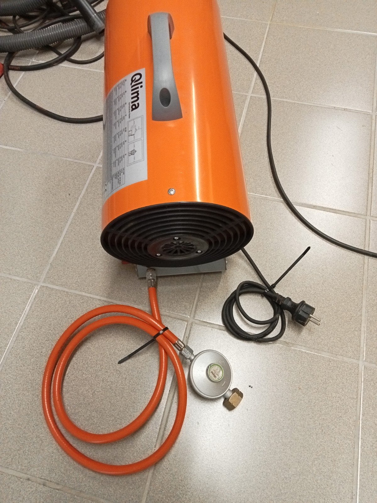 warmtekanon nieuw met aansluiting en ontspanner, Doe-het-zelf en Bouw, Ophalen