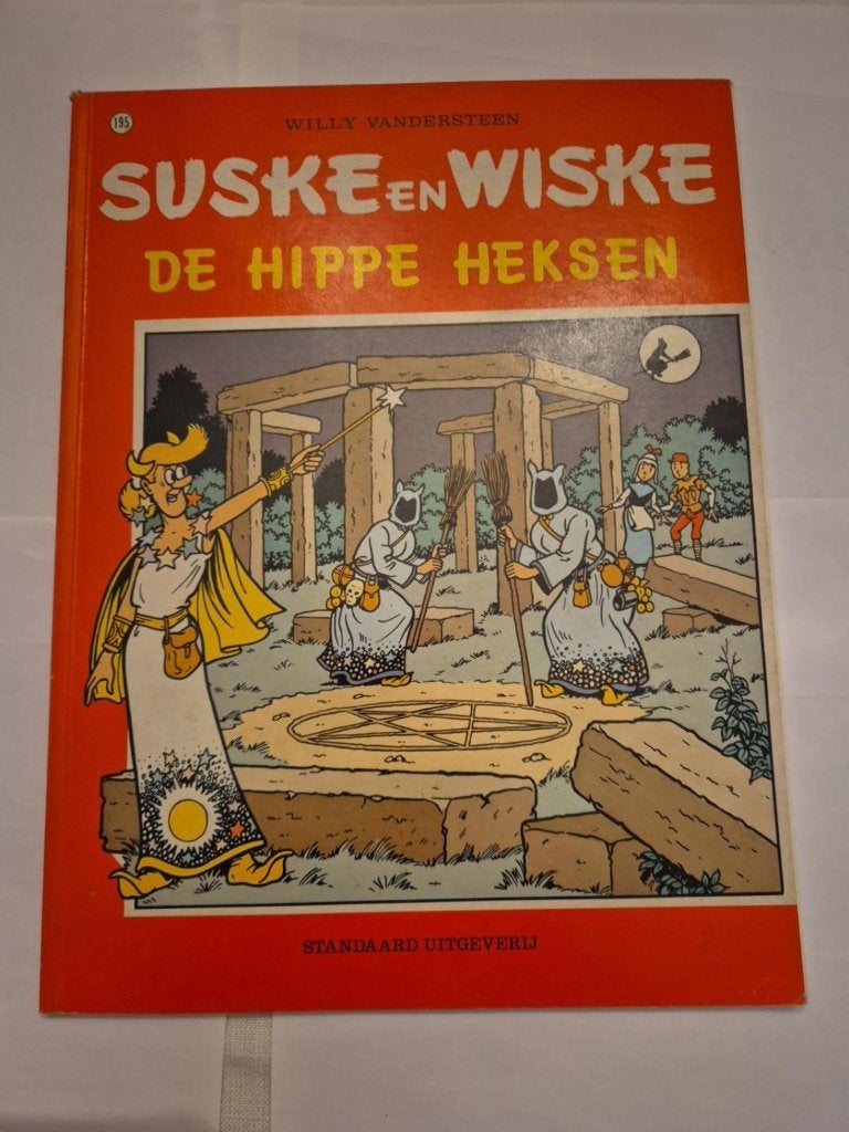 Suske en Wiske nr. 195 – De Hippe Heksen, Eén stripboek, Verzenden, Zo goed als nieuw, Willy Vandersteen