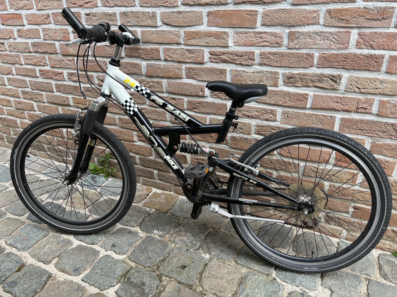 Mountainbike kinderfiets, Fietsen en Brommers, Fully, Ophalen, Gebruikt, Velgrem