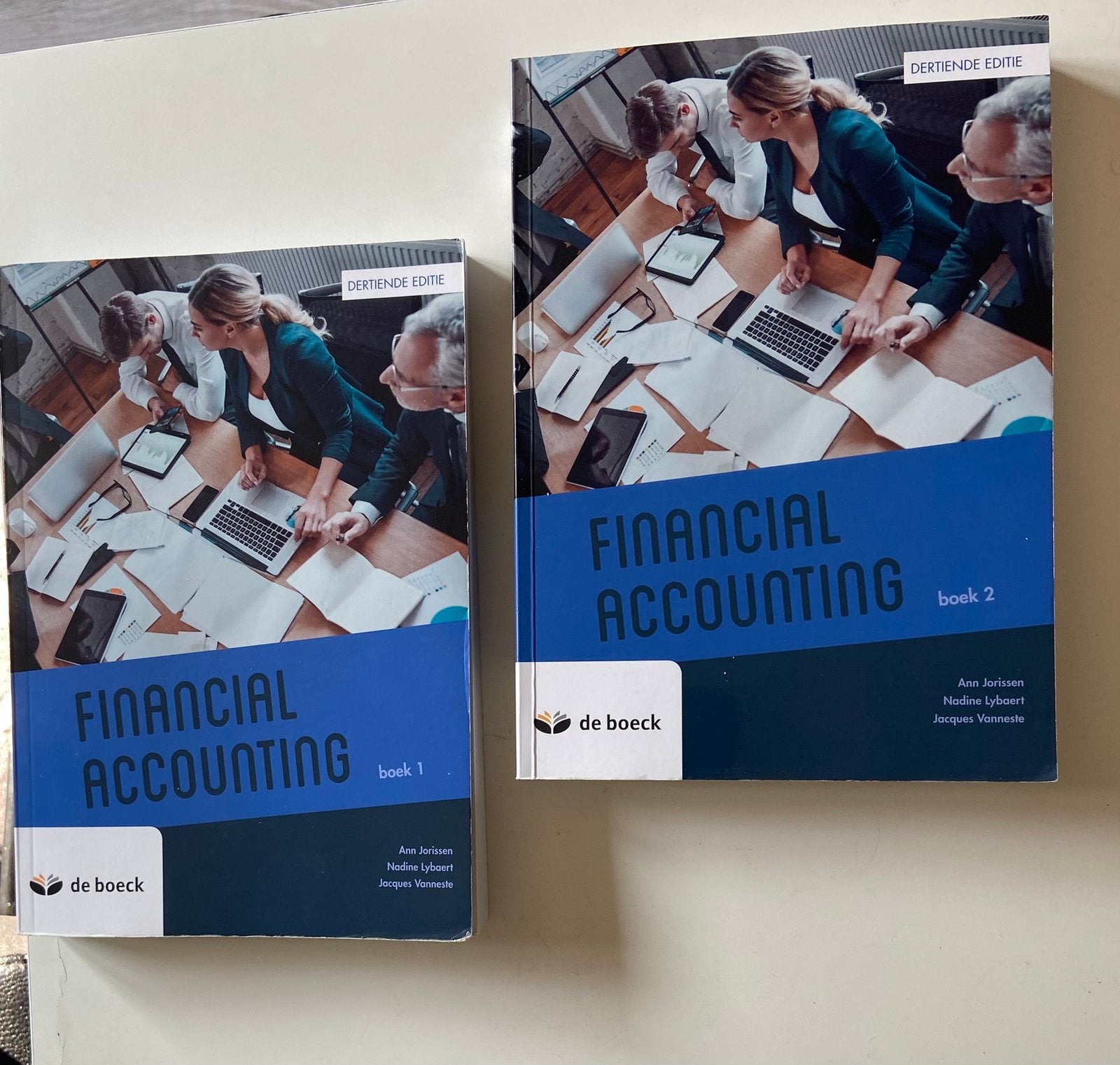 Financial accounting - 2 delen (Van In), Ophalen of Verzenden, Zo goed als nieuw