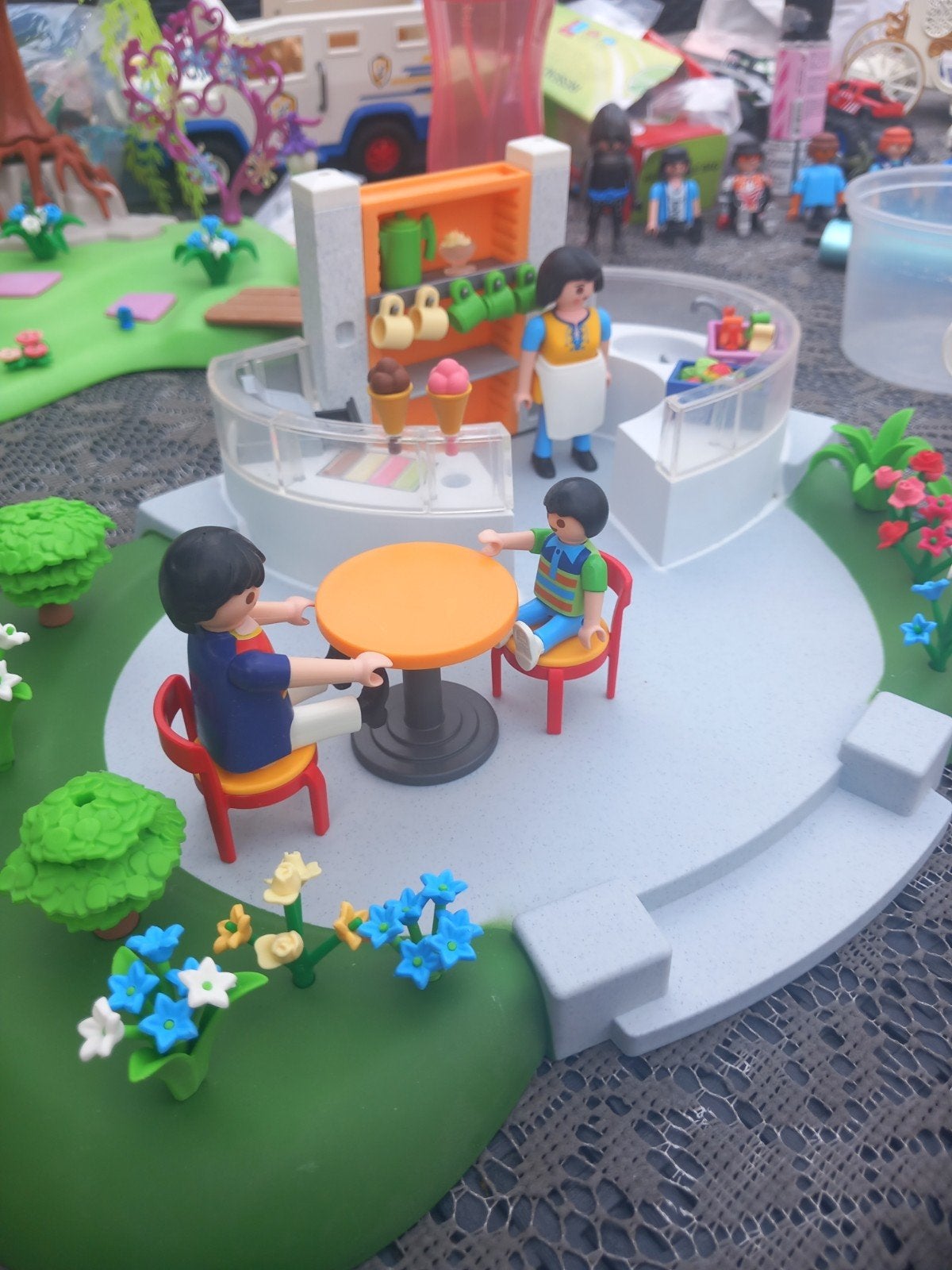 Playmobil ijssalon 4134, Kinderen en Baby's, Speelgoed | Playmobil, Ophalen