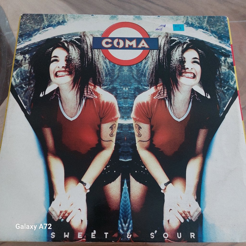 coma sweet & sour 12 inch maxi, CD & DVD, Vinyles | Dance & House, 12 pouces, House, Enlèvement ou Envoi, Comme neuf